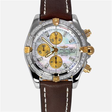 breitling b13356 parts|breitling chronomat evolution diamond bezel.